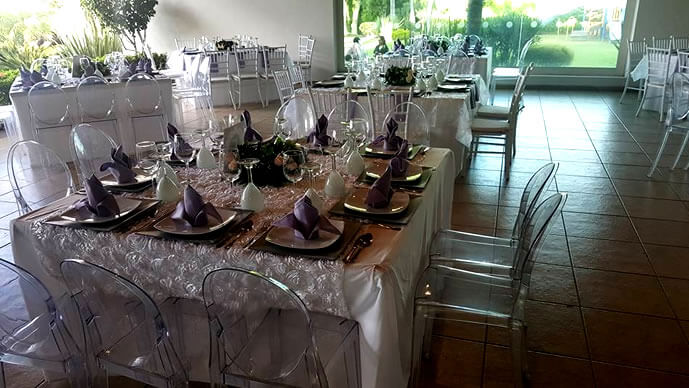 Silla cristal